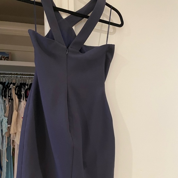 Dark Blue Likely Mini Dress Size 4 - Picture 5 of 5